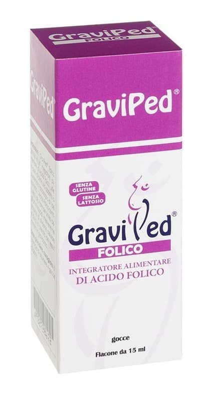Pediatrica Graviped Folico Gocce Integratore Acido Folico