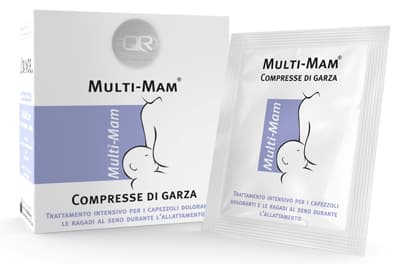 Multi mam garza compressa per ragadi al seno 12 dischetti