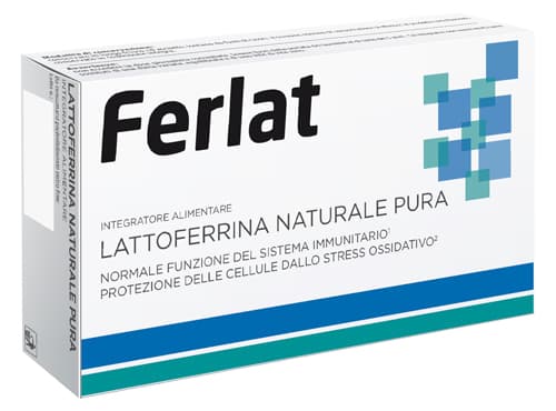 Lattoferrina naturale pura 40 compresse ferlat