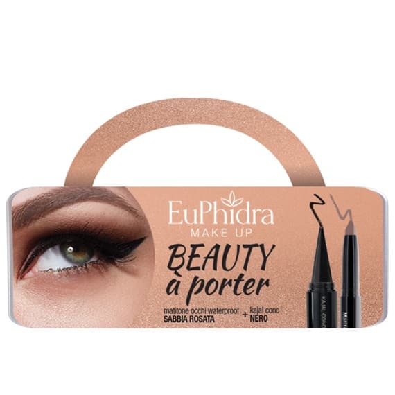 Euphidra Cofanetto Beauty A Porter 1 Matitone Occhi Waterproof + 1 Cono Kajal