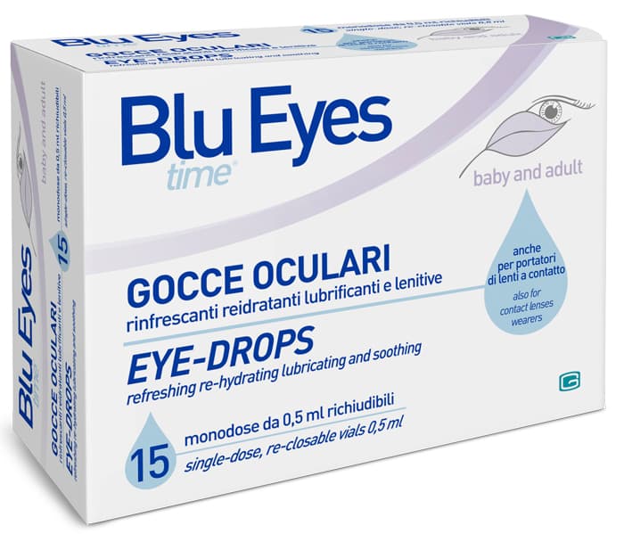 Blutime eyes soluzione oftalmica 15 fiale x 7,5 ml