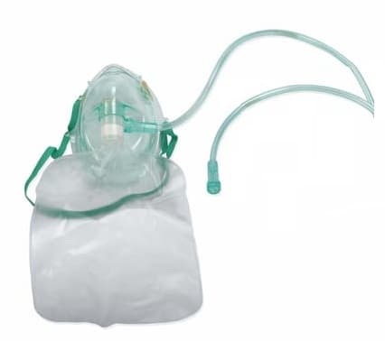 Maschera ossigenoterapia alta concentrazione per bambini