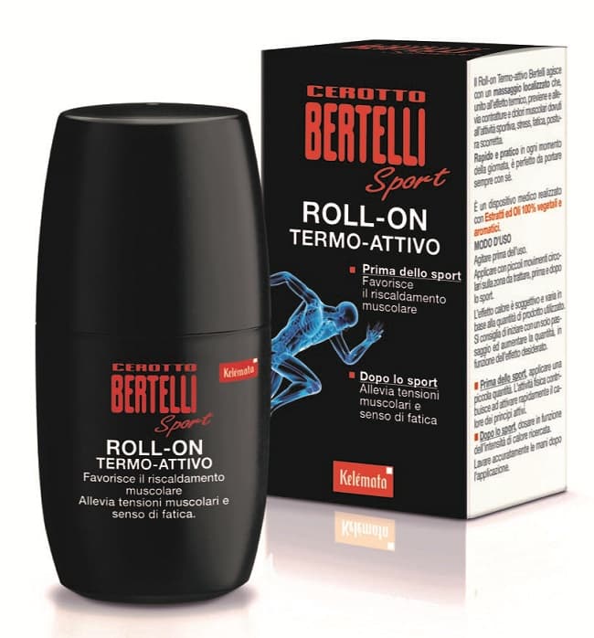 Bertelli cerotto sport roll-on termo-attivo 50 ml