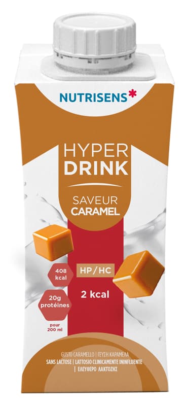 Hyperdrink 2 Kcal Caramello 4 X200 Ml
