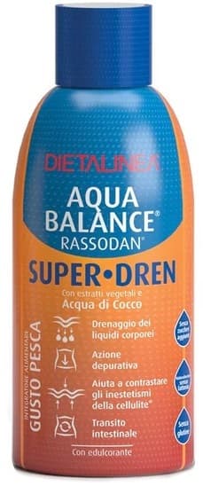 Aqua balance rassodan super dren pesca 500 ml