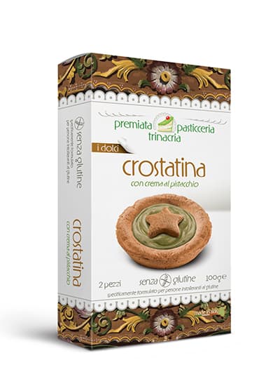 CROSTATINA C/CREMA PISTACCHIO