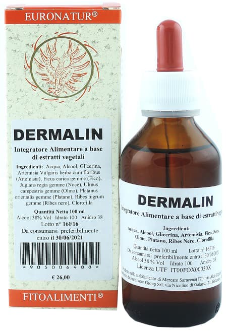 Dermalin gocce 100 ml