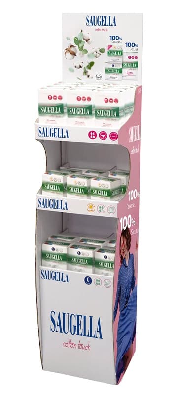 EXPO SAUGELLA ASSORBENTI 44pz