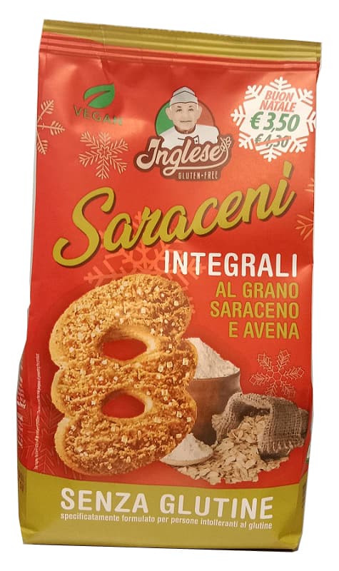 Inglese Saraceni Christmas Biscotti senza glutine 300 g