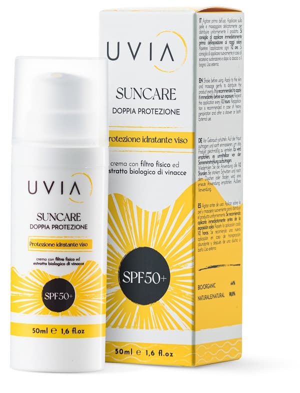 UVIA SOLARE VISO SPF50+ 50ML