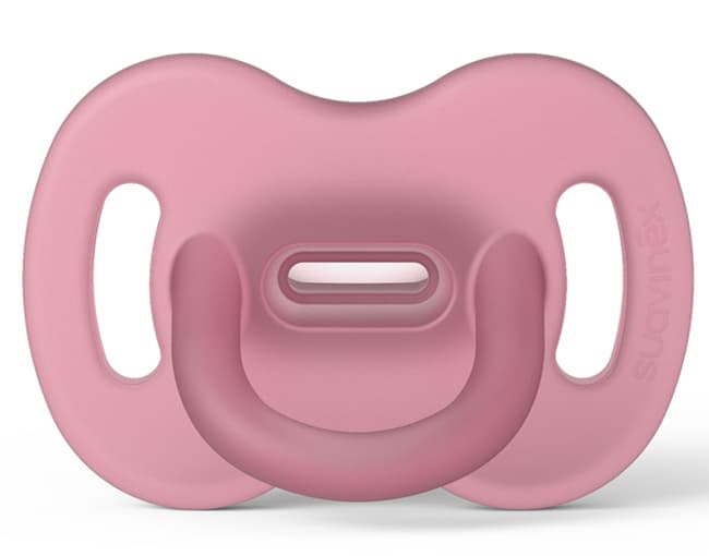 Suavinex - succhietto 100% silicone 0/6m+ rosa confezione 1 pezzo