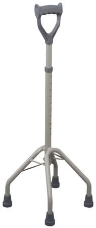 Moretti Brio Quadripode Base Larga In Alluminio con Manico Chiuso