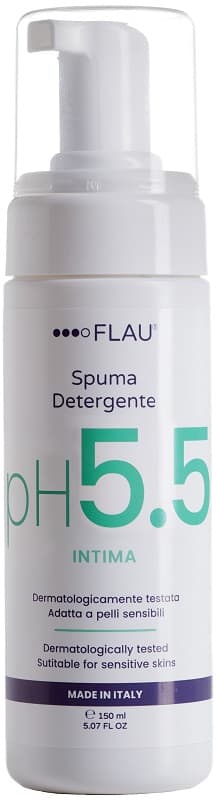 FLAU DERMACARE SPUMA DETERGENTE INTIMA PH 5,5 150 G