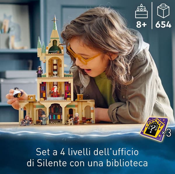 Lego harry potter hogwarts ufficio di silente