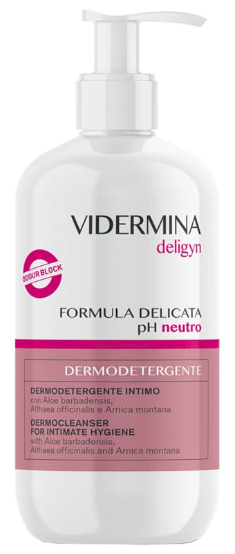 Vidermina Deligyn - Dermodetergente Intimo Delicato e Lenitivo pH Neutro, 500ml