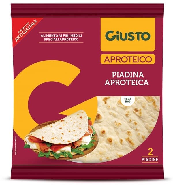 GiUSTO Aproteico - Piadina aproteica 2 piadine