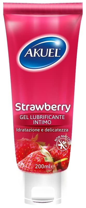 Akuel Strawberry Lubrificante 200 ml