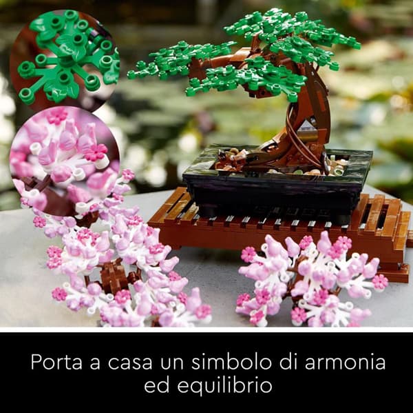 Lego icons albero bonsai