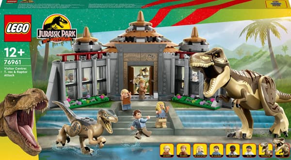 LEGO Jurassic World (76961). Centro visitatori attacco Trex
