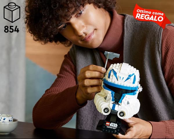 Lego 75349 Casco di Captain Rex