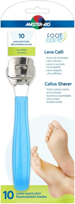 Master Aid Footcare Levacalli + 10 Lame Ricambio
