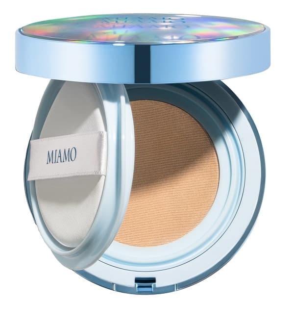 Miamo Second Skin Mesh Cushion Foundation SPF50 PA+++ Fondotinta Natural Glow  Shade Ivory 13,5 g