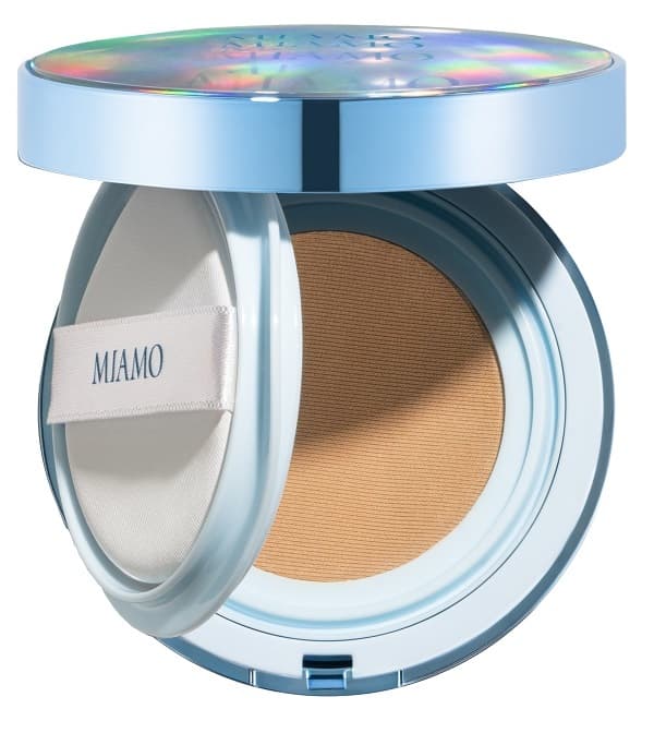 Miamo Refill Second Skin Mesh Cushion Fondotinta Natural Glow SPF50 PA+++ Shade Sand 13,5 g