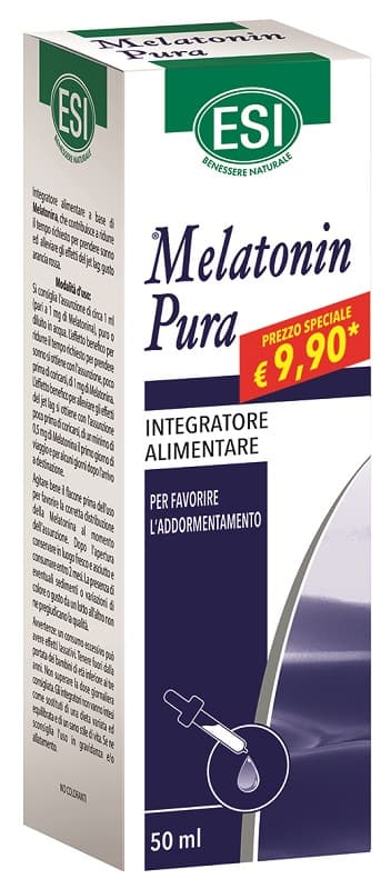 Esi Melatonin Pura Gocce Offerta 50 Ml