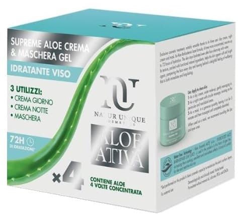 Natur Unique Supreme Aloe Crema-Maschera Idratante 100 ML