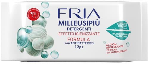 Fria - milleusi igienizzanti - 12 salviettine