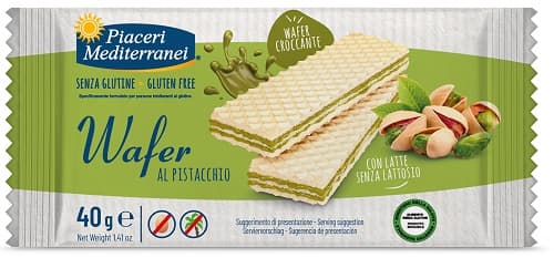 Piaceri Mediterranei Wafer Pistacchio 40 G
