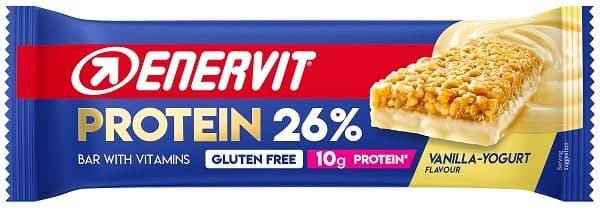 Enervit Protein 26% Vaniglia e Yoghurt 40g Barretta Proteica per Sportivi
