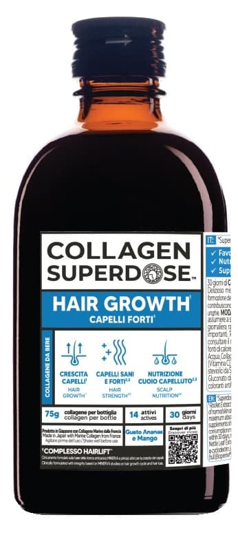 Collagen Superdose Hair Growth 300 Ml Collagene 75 G