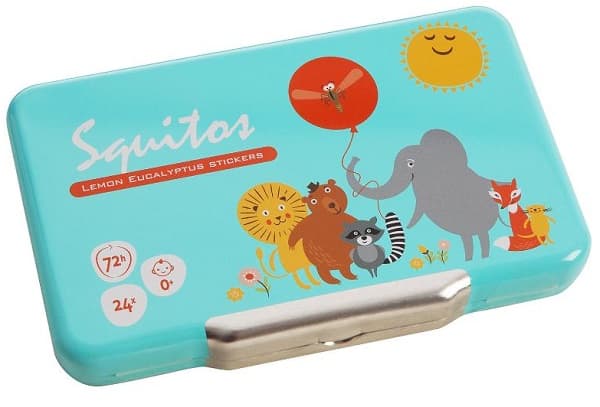 Squitos Lemon Eucalyptus Stickers