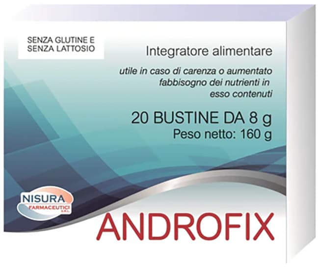 Androfix Integratore Disfunzione Erettile 20 Bustine 8 g