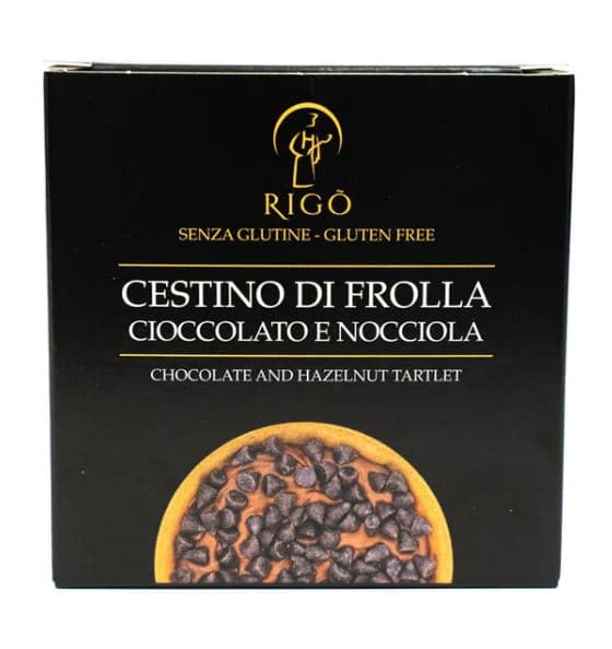 Rigo' Cestino Frolla Cioccolato E Nocciola 60 G