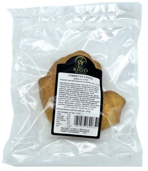 Rigo' cornetto vuoto 85 g
