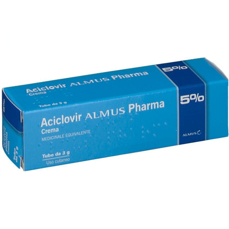 Aciclovir almus pharma 5% crema