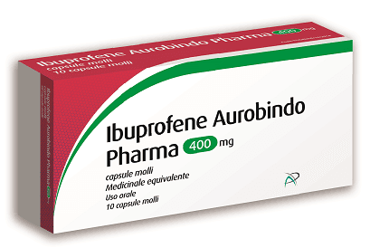 Ibuprofene aur*10cps mol 400mg