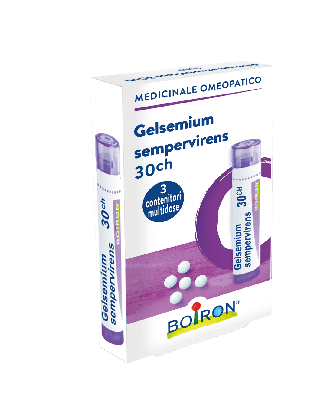 Gelsemium Sempervirens (Boiron)*80 Granuli 30 Ch 3 Contenitori Multidose 4 G