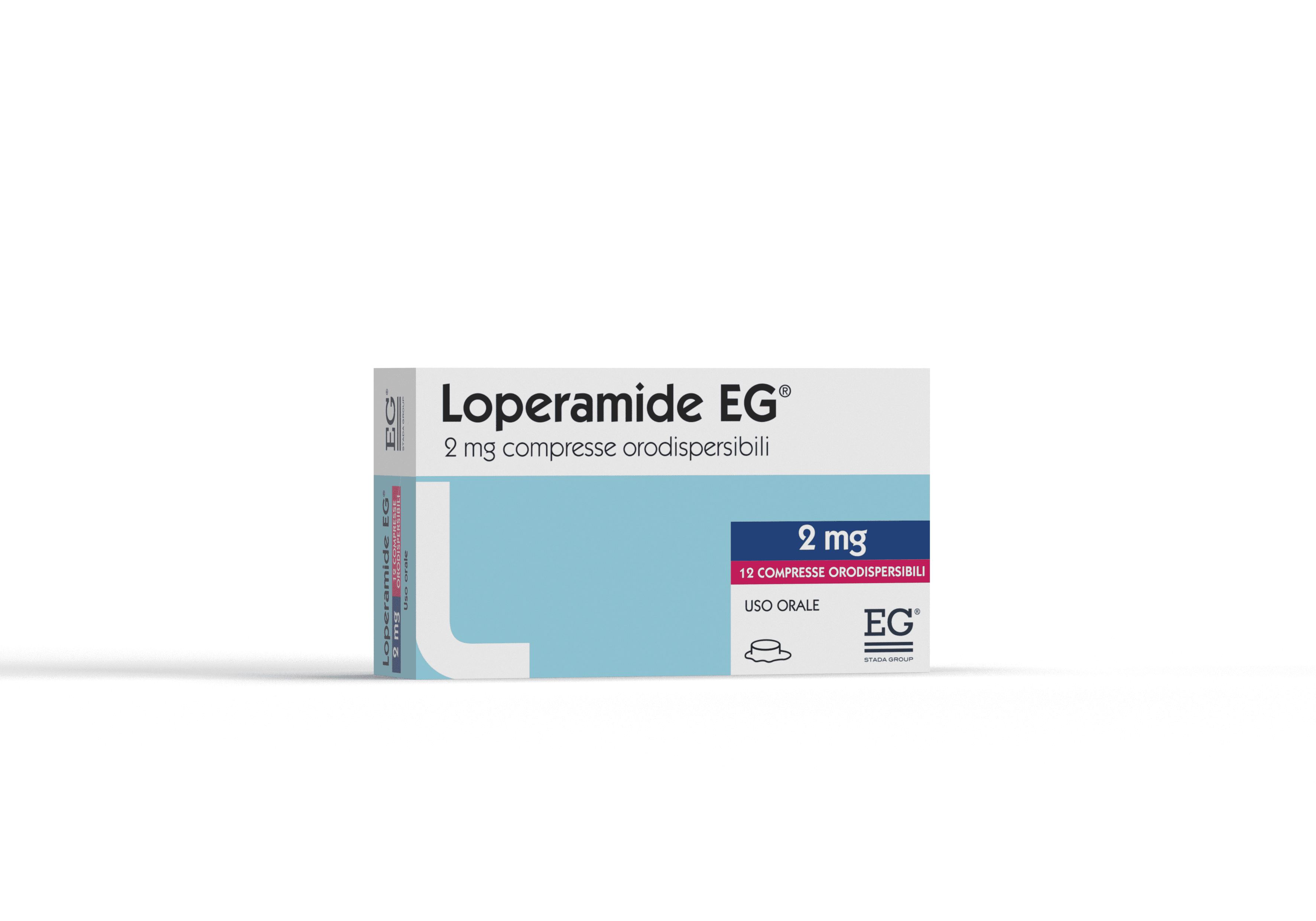 Loperamide eg 2 mg compresse orodispersibili adolescenti a partire dai 12 anni di et&agrave; e adulti