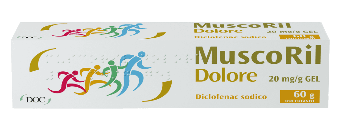 Muscoril Dolore*Gel 60 G 20 Mg/G