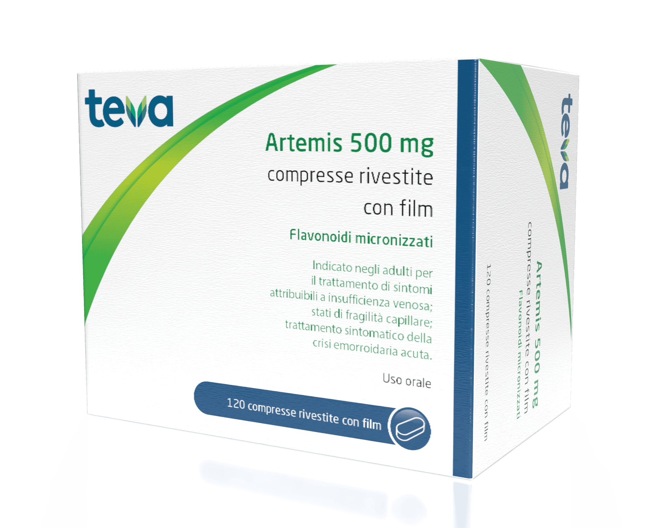 500 mg compresse rivestite con film 120 compresse in blister pvc/al