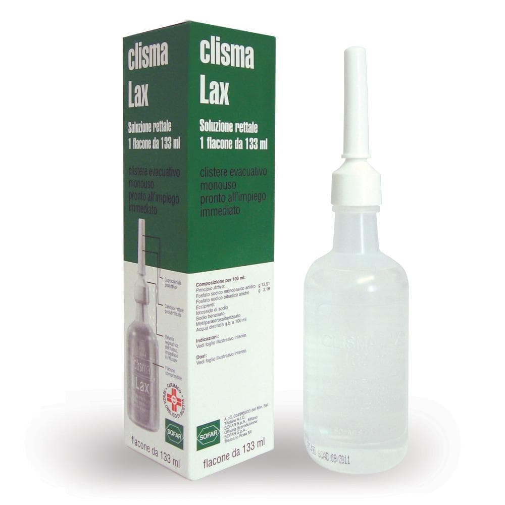 Clisma Lax Soluzione Rettale 1 flacone da 133 ml