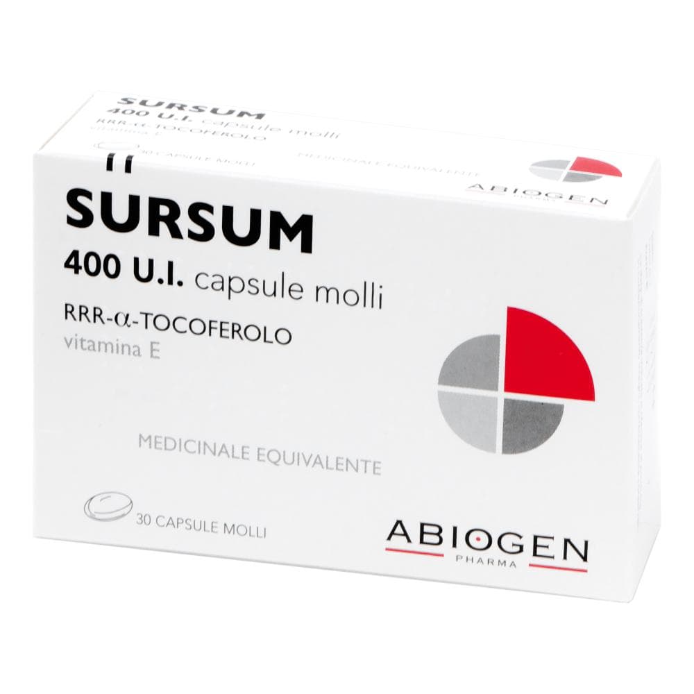 Sursum 30 compresse molli 400ui
