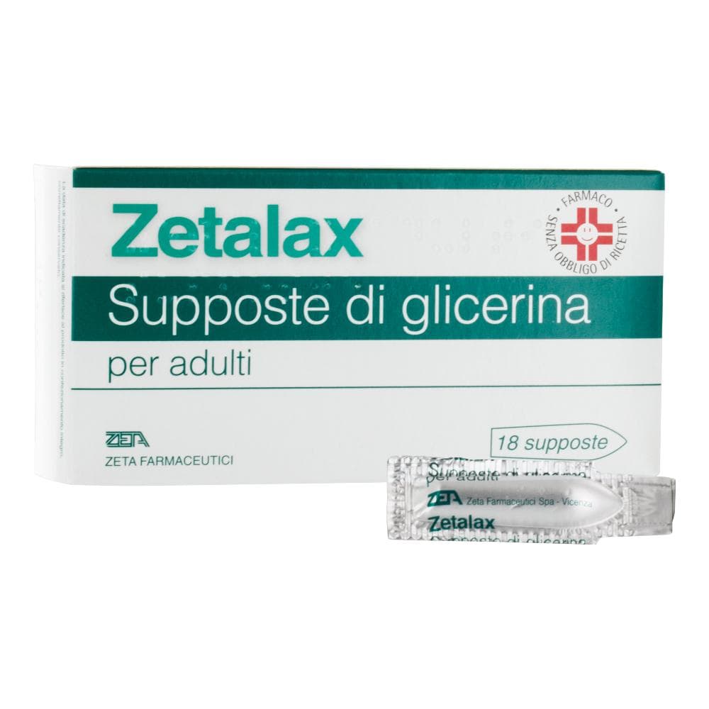 Zetalax supposte di glicerina