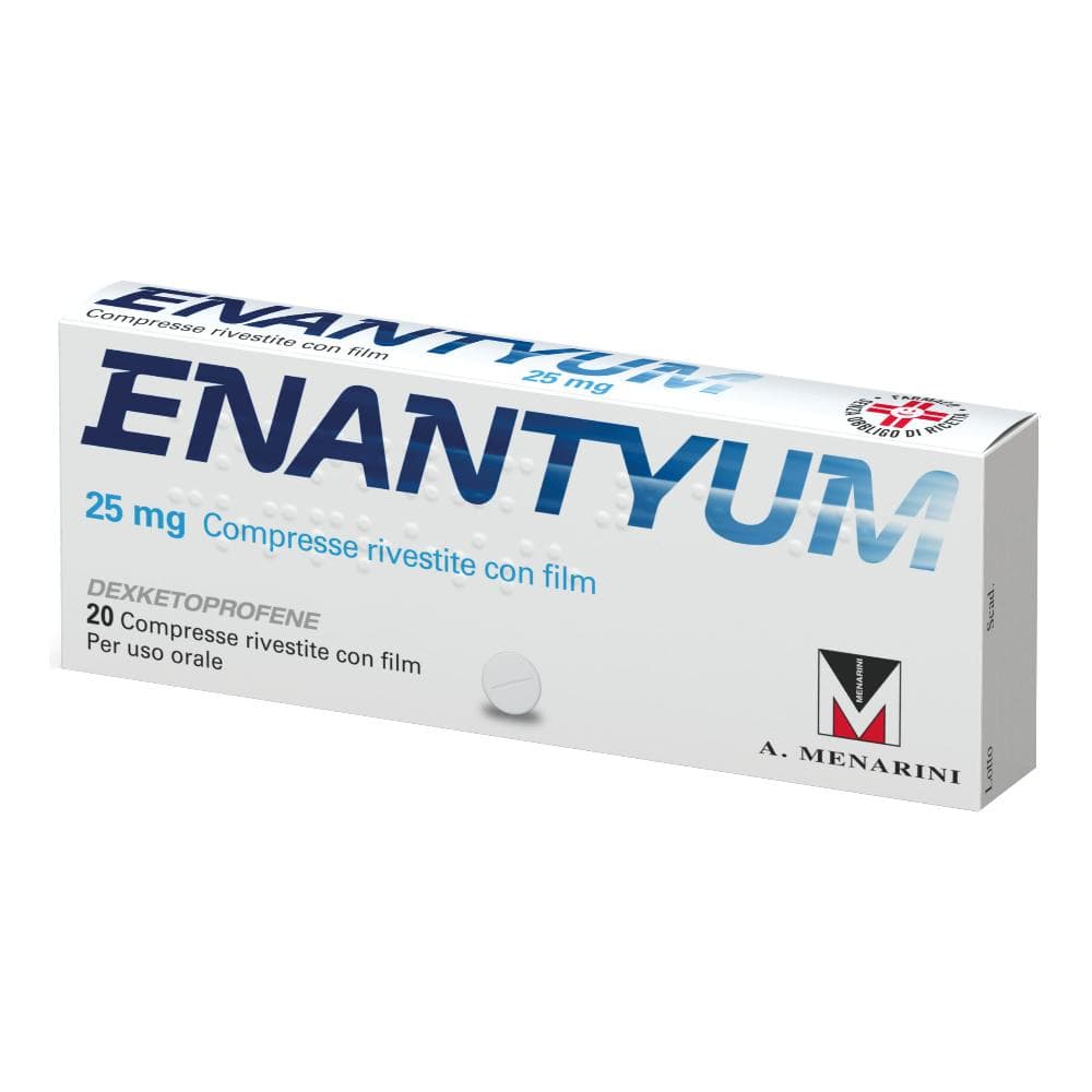 Enantyum 20 compresse rivestite 25mg