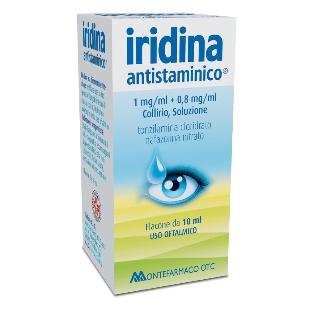 Iridina antistaminico collirio 10+8mg