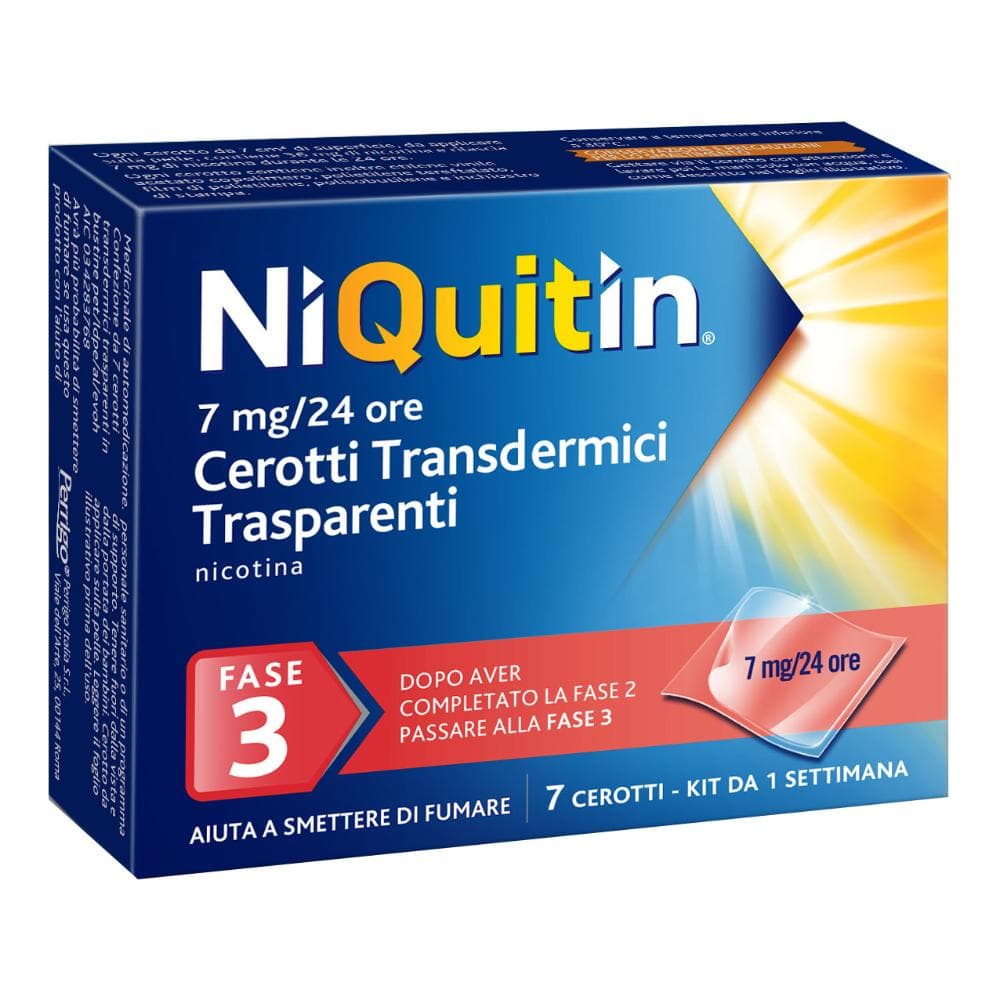 NIQUITIN 7 Cer.Transd. 7mg/24H