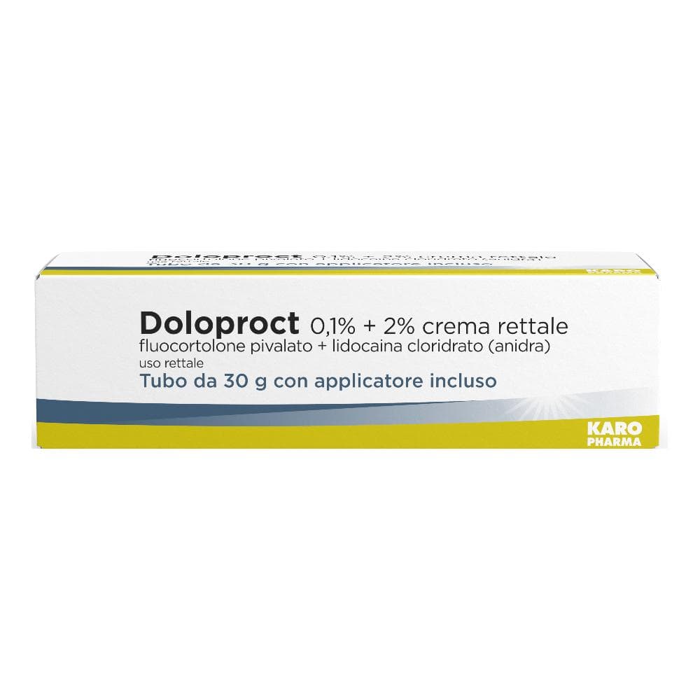 Doloproct Crema Rettale 30 mg + 600 mg -  30 g
